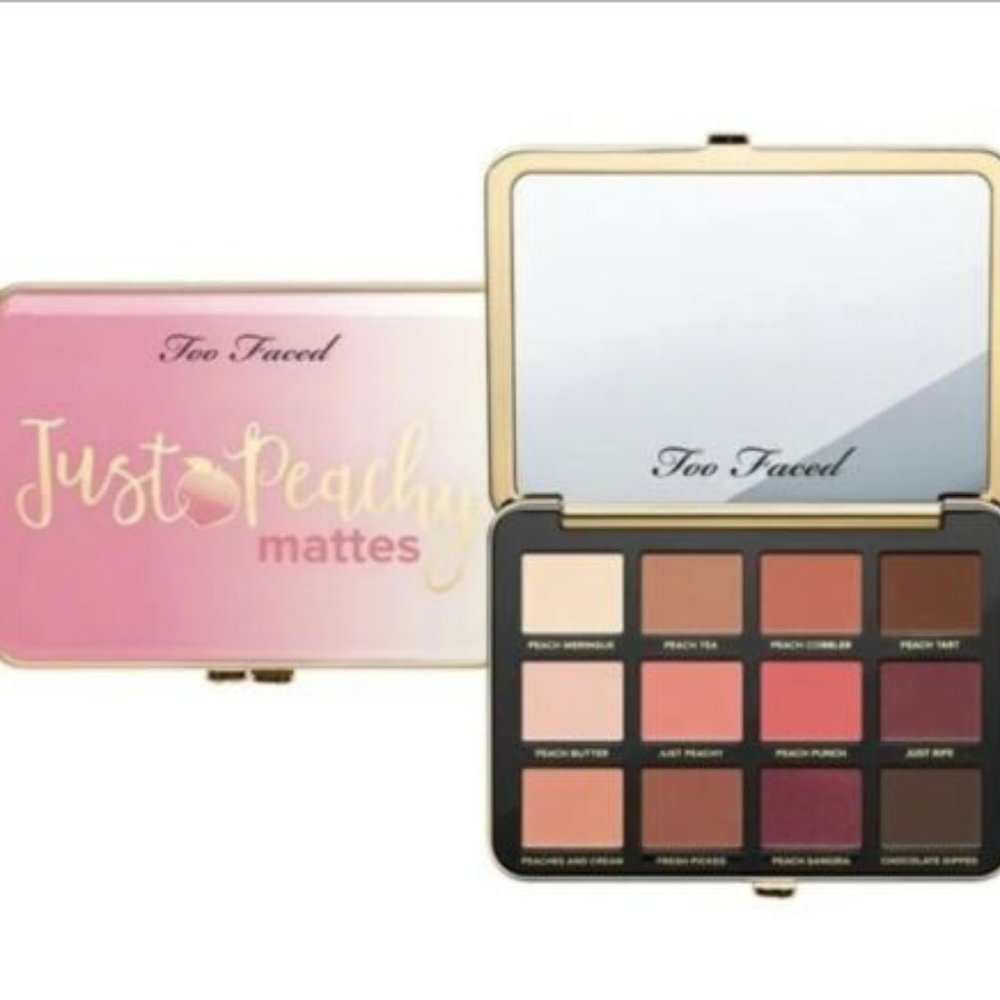 Too Faced - Just Peachy mattes - Velvet Matte Eye Shadow Palette